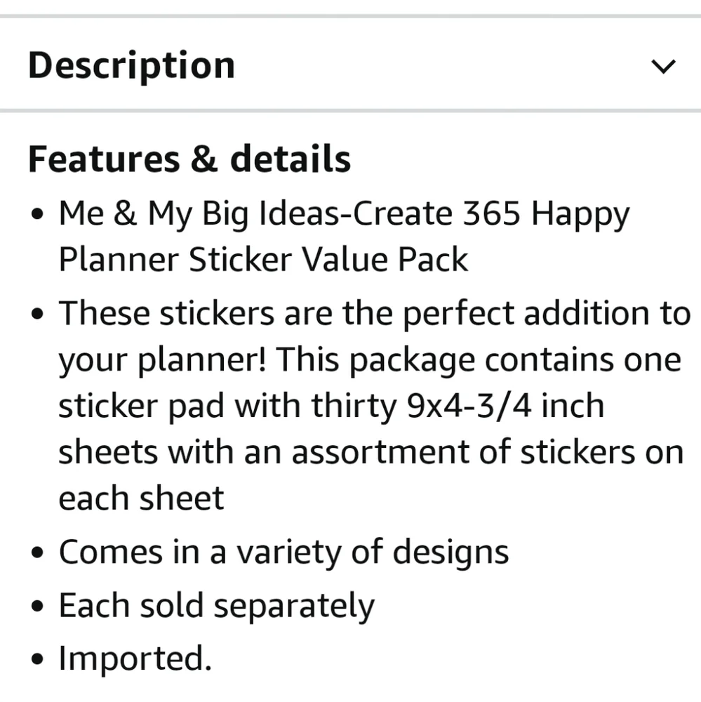 The Happy Planner Life is a Party Planner Journal Sticker Sheets